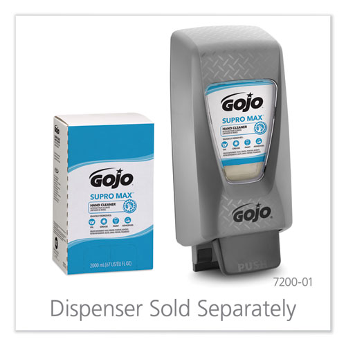 Image of Gojo® Supro Max Hand Cleaner, Unscented, 2,000 Ml Pouch