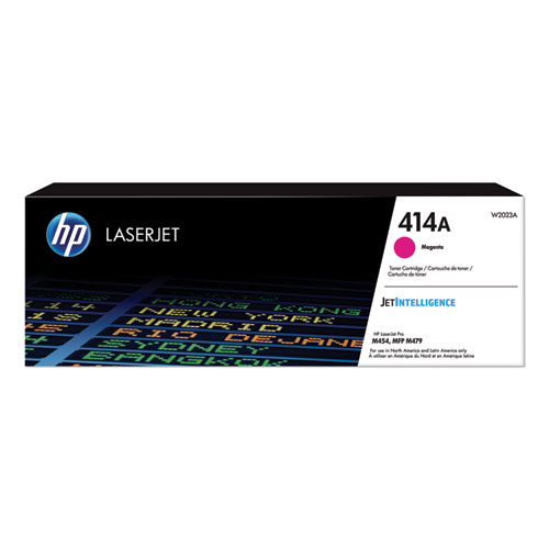 Hp 414A, (W2023A) Magenta Original Laserjet Toner Cartridge