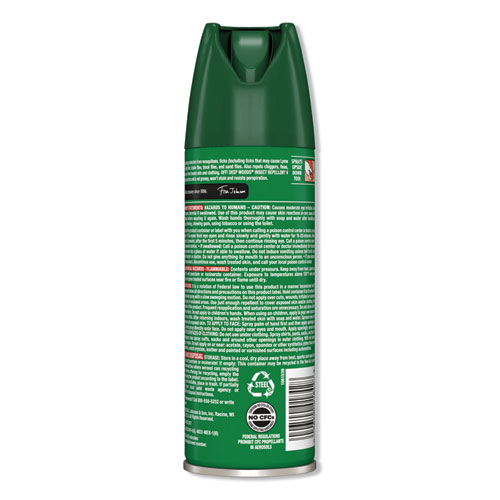 Image of Off!® Deep Woods Insect Repellent, 6 Oz Aerosol Spray, 12/Carton