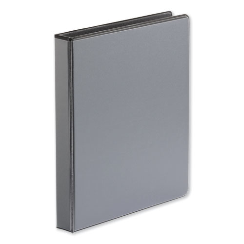 Image of Universal® Deluxe Easy-To-Open D-Ring View Binder, 3 Rings, 1" Capacity, 11 X 8.5, Black