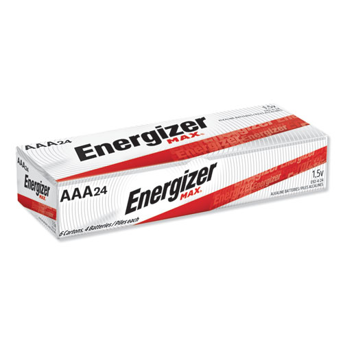 Image of MAX Alkaline AAA Batteries, 1.5 V, 144/Carton
