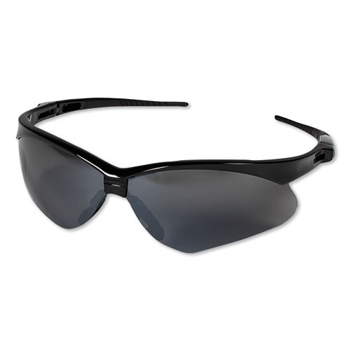 Image of Kleenguard™ V30 Nemesis Safety Glasses, Black Frame, Smoke Lens