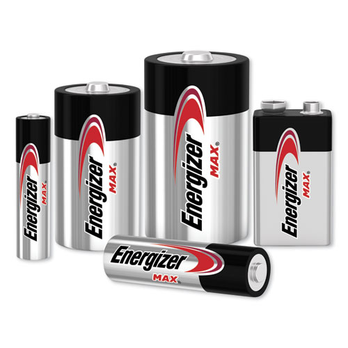 Image of MAX Alkaline AA Batteries, 1.5 V, 2/Pack