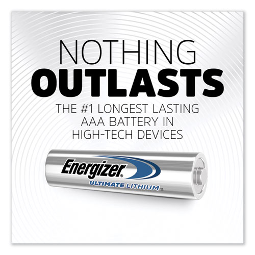 ULTIMATE LITHIUM AAA BATTERIES, 1.5V, 12/PACK