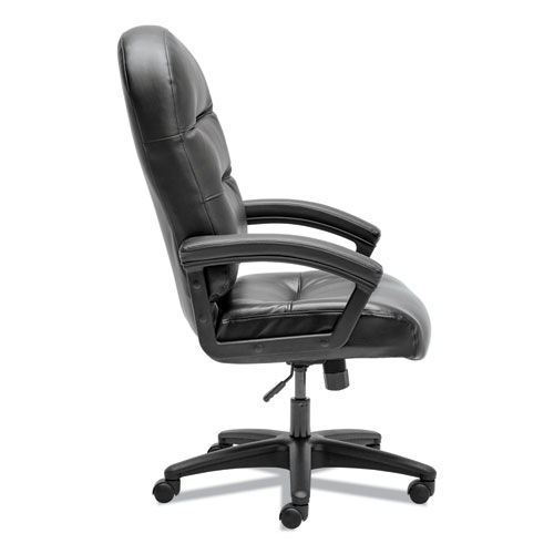Image of Hon® Pillow-Soft 2090 Series Executive High-Back Swivel/Tilt Chair, Supports Up To 250 Lb, 16" To 21" Seat Height, Black