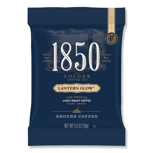 1850 Coffee Fraction Packs, Black Gold, Dark Roast, 2.5 oz Pack, 24 Packs/Carton