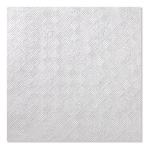 Universal Luncheon Napkins, 1-Ply, 13"x11.5", 1/4 Fold, Poly-Pack,White,6000/CT