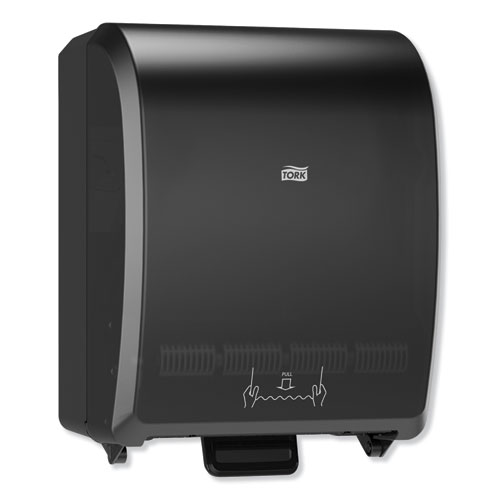 Image of Mechanical Hand Towel Roll Dispenser, H80 System, 12.32 x 9.32 x 15.95, Black