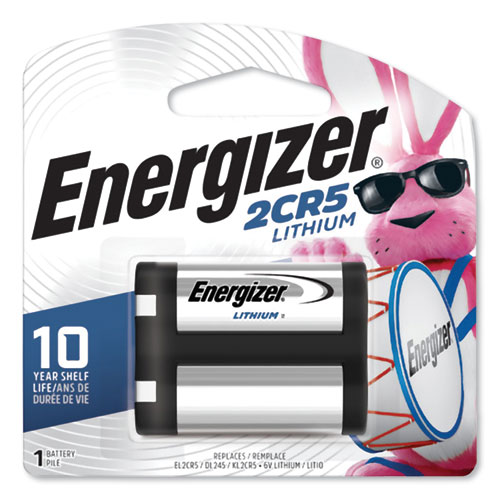 Energizer® 2CR5 Lithium Photo Battery, 6 V