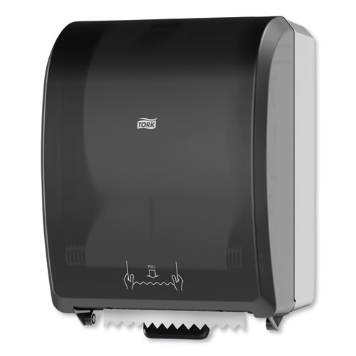 Mechanical Hand Towel Roll Dispenser, H71 System, 12.32 x 9.32 x 15.95, Black
