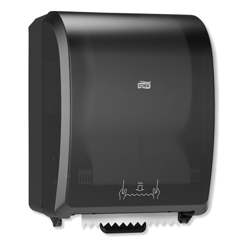Mechanical Hand Towel Roll Dispenser, H80 System, 12.32 x 9.32 x 15.95, Black