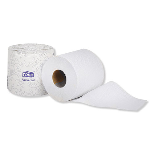 Image of Tork® Bath Tissue, Septic Safe, 2-Ply, White, 616 Sheets/Roll, 48 Rolls/Carton