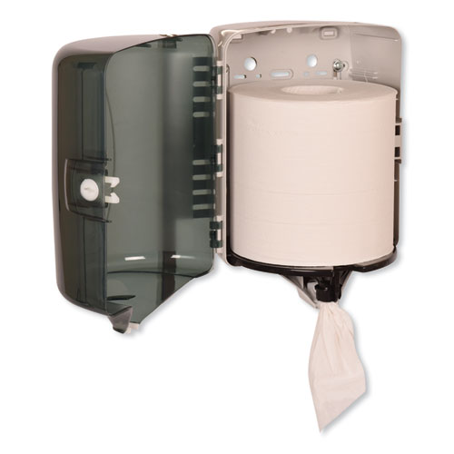 Image of Tork® Centerfeed Hand Towel Dispenser, 10.13 X 10 X 12.75, Smoke
