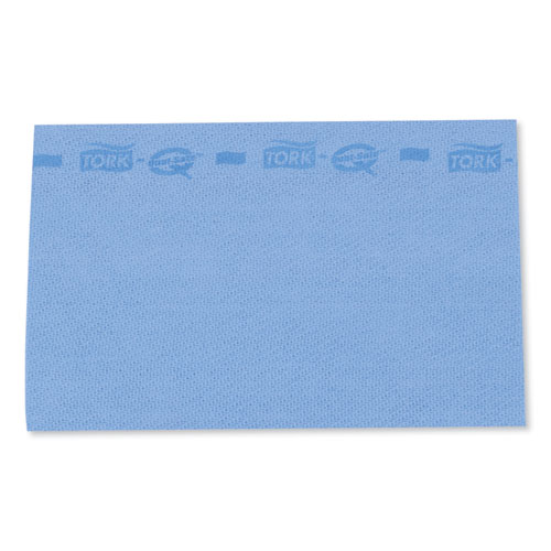 Image of Tork® Foodservice Cloth, 13 X 21, Blue, 150/Carton