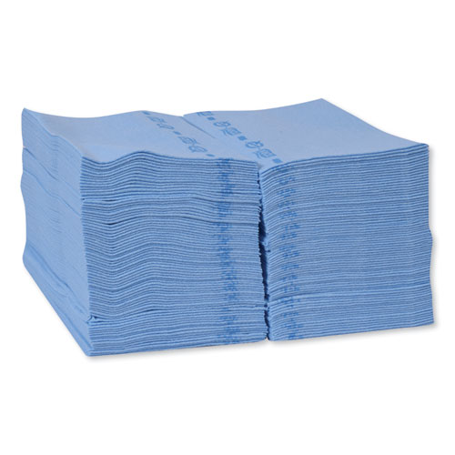 Image of Tork® Foodservice Cloth, 13 X 21, Blue, 150/Carton
