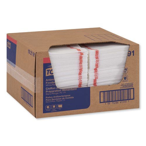 Image of Tork® Foodservice Cloth, 13 X 24, White, 150/Carton