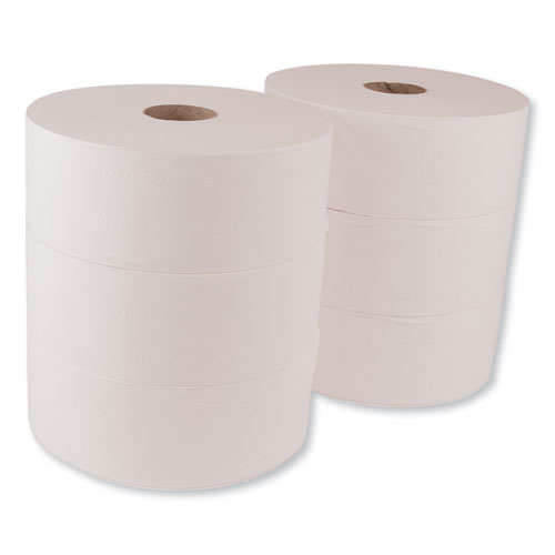 Image of Tork® Advanced Jumbo Bath Tissue, Septic Safe, 2-Ply, White, 3.48" X 1,600 Ft, 6 Rolls/Carton