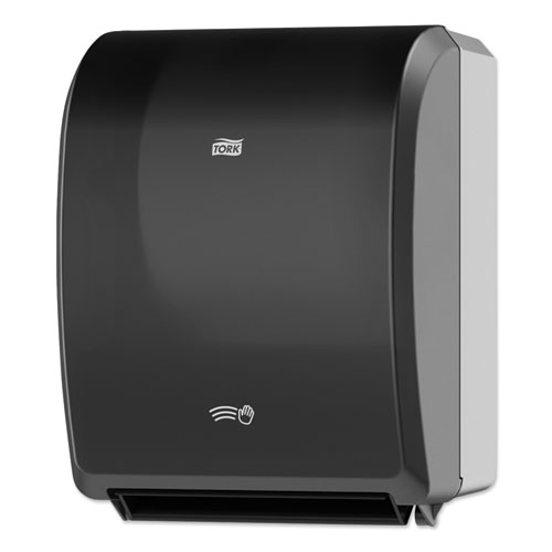 Image of Electronic Hand Towel Roll Dispenser, 8" Roll, 12.32 x 9.32 x 15.95, Black