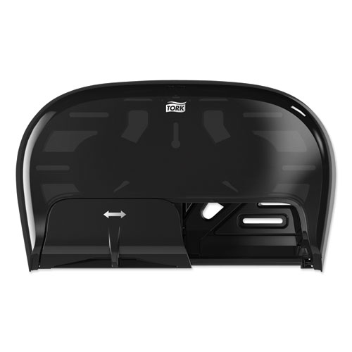 Tork® High Capacity Bath Tissue Roll Dispenser for OptiCore, 16.62 x 5.25 x 9.93, Black