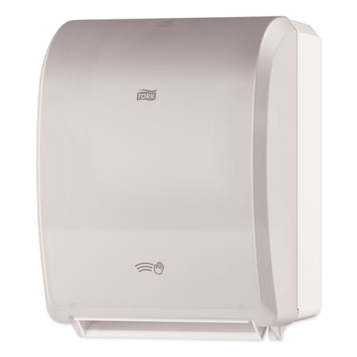 Electronic Hand Towel Roll Dispenser, 7.5" Roll, 12.32 x 9.32 x 15.95, White