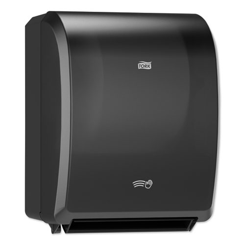 Image of Electronic Hand Towel Roll Dispenser, 7.5" Roll, 12.32 x 9.32 x 15.95, Black