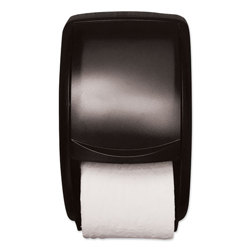 Recessed Toilet Paper Holder in Matte Black