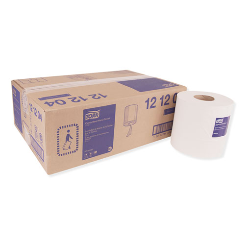 Tork® Centerfeed Hand Towel, 2-Ply, 7.6 X 11.8, White, 600/Roll, 6 Rolls/Carton