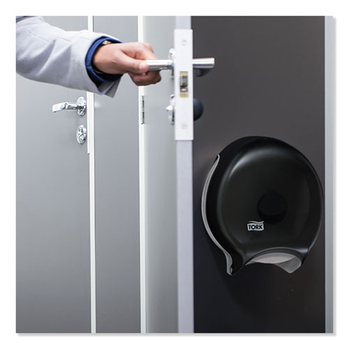 Image of Tork® Jumbo Bath Tissue Dispenser, 10.63 X 5.75 X 12, Smoke