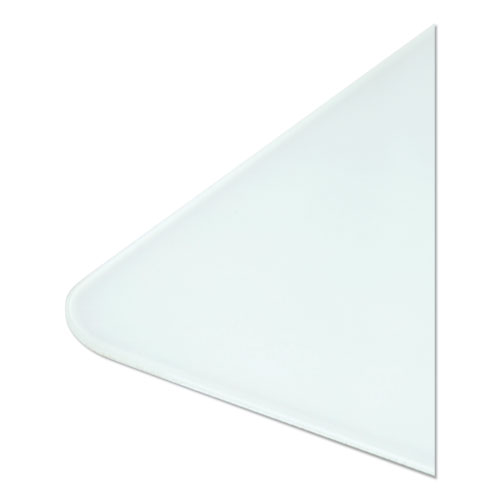 Image of U Brands Cubicle Glass Dry Erase Board, 12 X 12, White Surface