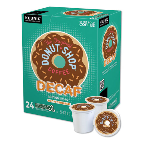 Image of The Original Donut Shop® Donut Shop Decaf Coffee K-Cups, 24/Box
