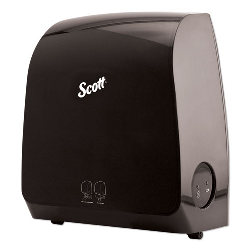 Image of Scott® Pro Electronic Hard Roll Towel Dispenser, 12.66 X 9.18 X 16.44, Smoke