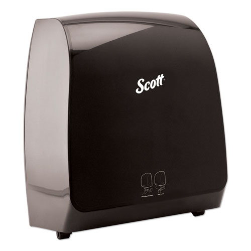 Image of Scott® Pro Electronic Hard Roll Towel Dispenser, 12.66 X 9.18 X 16.44, Smoke