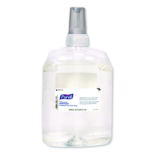 Purell® Professional Redifoam Fragrance-Free Foam Soap, 2,000 Ml, 4/Carton