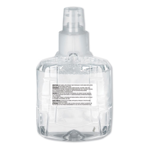 Image of Clear and Mild Foam Handwash Refill, For GOJO LTX-12 Dispenser, Fragrance-Free, 1,200 mL Refill