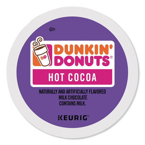 Dunkin Donuts® Milk Chocolate Hot Cocoa K-Cup Pods, 24/Box