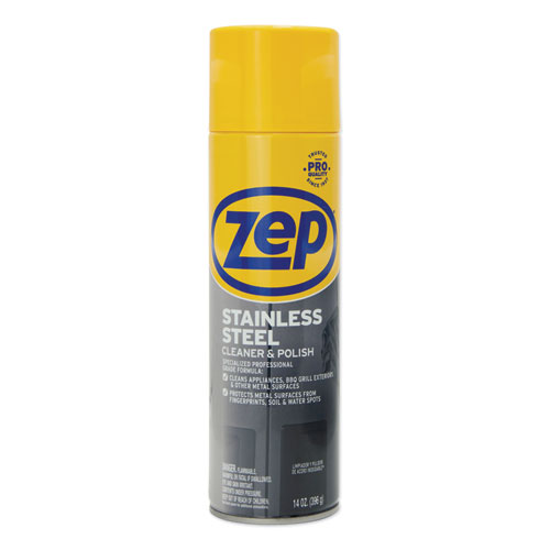 Zep Commercial® Stainless Steel Polish, 14 oz Aerosol Spray