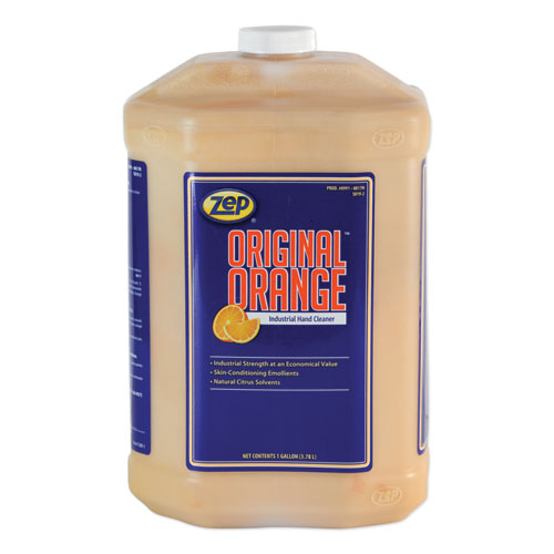 Original Orange Industrial Hand Cleaner, Orange, 1 gal Bottle, 4/Carton