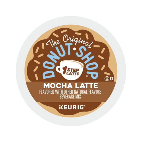 The Original Donut Shop® Mocha One Step Latte, Vanilla, 20/Box
