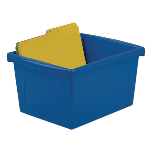 Storex Storage Bins, Assorted Colors