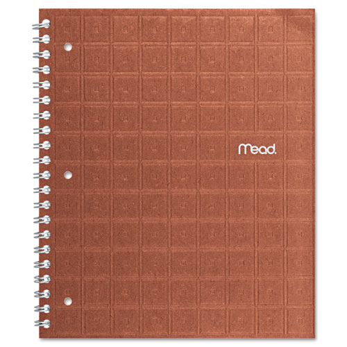 RECYCLED NOTEBOOK, 1 SUBJECT, MEDIUM/COLLEGE RULE, ASSORTED COLOR COVERS, 11 X 8.5, 80 SHEETS