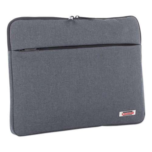 STERLING 14" COMPUTER SLEEVE, HOLDS LAPTOPS 14.1", 1" X 1" X 10.5", GRAY