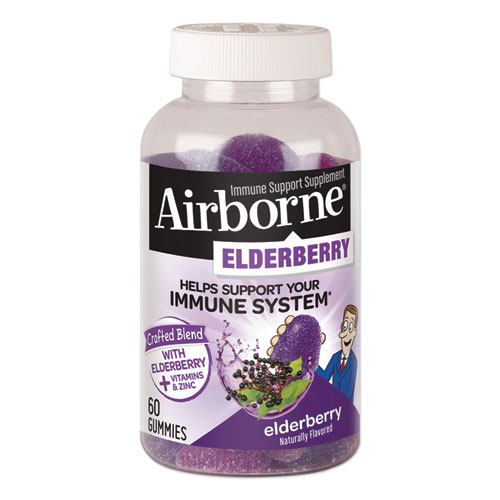 Immune Support Gummies with Elderberry, 60/Bottle