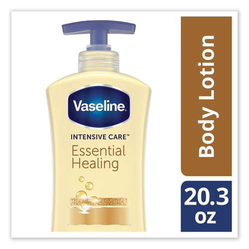 Image of Vaseline® Intensive Care Essential Healing Body Lotion, 20.3 Oz, Pump Bottle