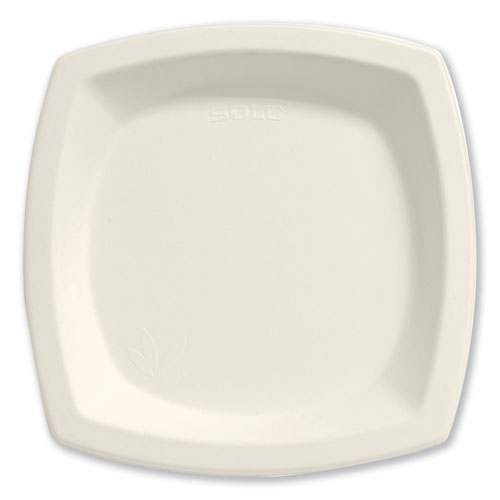 Bare Eco-Forward Sugarcane Dinnerware, 6 7/10" Plate, Ivory, 125/pk