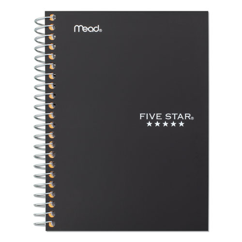 Image of Five Star® Wirebound Notebook With Two Pockets, 1-Subject, Medium/College Rule, Randomly Assorted Cover Color, (100) 7 X 4.38 Sheets