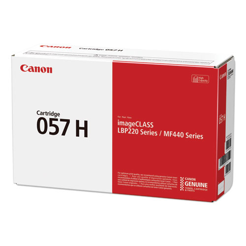 Image of Canon® 3010C001 (Crg-057H) High-Yield Toner, 10,000 Page-Yield, Black
