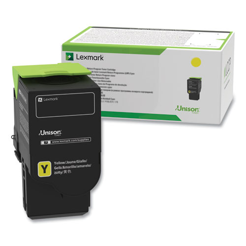 78C1XYE Extra High-Yield Toner, 5,000 Page-Yield, Yellow
