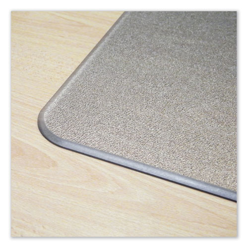 Image of Floortex® Cleartex Megamat Heavy-Duty Polycarbonate Mat For Hard Floor/All Carpet, 46 X 60, Clear