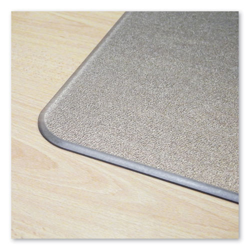 Image of Floortex® Cleartex Megamat Heavy-Duty Polycarbonate Mat For Hard Floor/All Carpet, 46 X 53, Clear