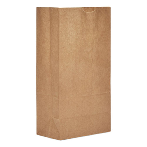 Grocery Paper Bags, 30 lbs Capacity, 5, 5.25w x 3.44d x 10.94h, Kraft, 3,000 Bags